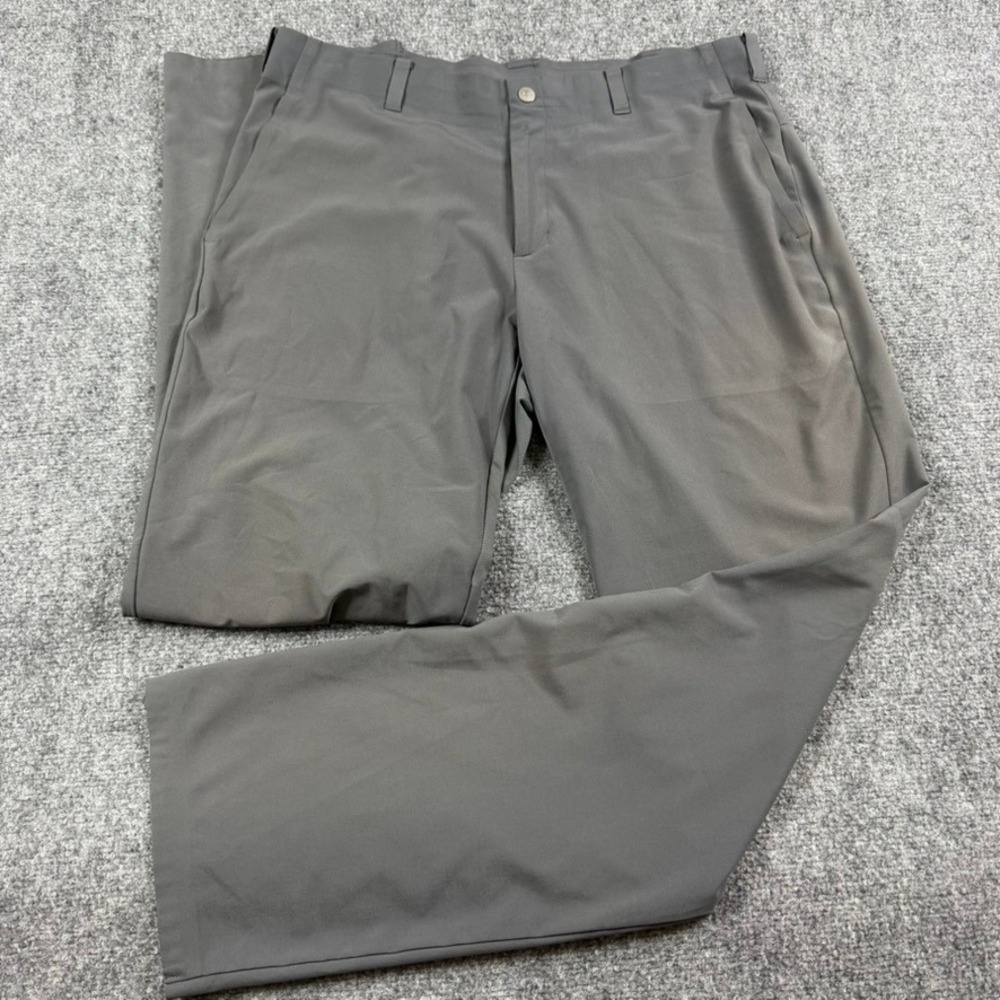 Nike Golf Pants Mens 34x32 Gray Tiger Woods Collection Perforated Stretch Pant